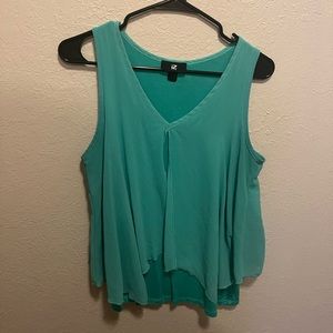 Teal work top